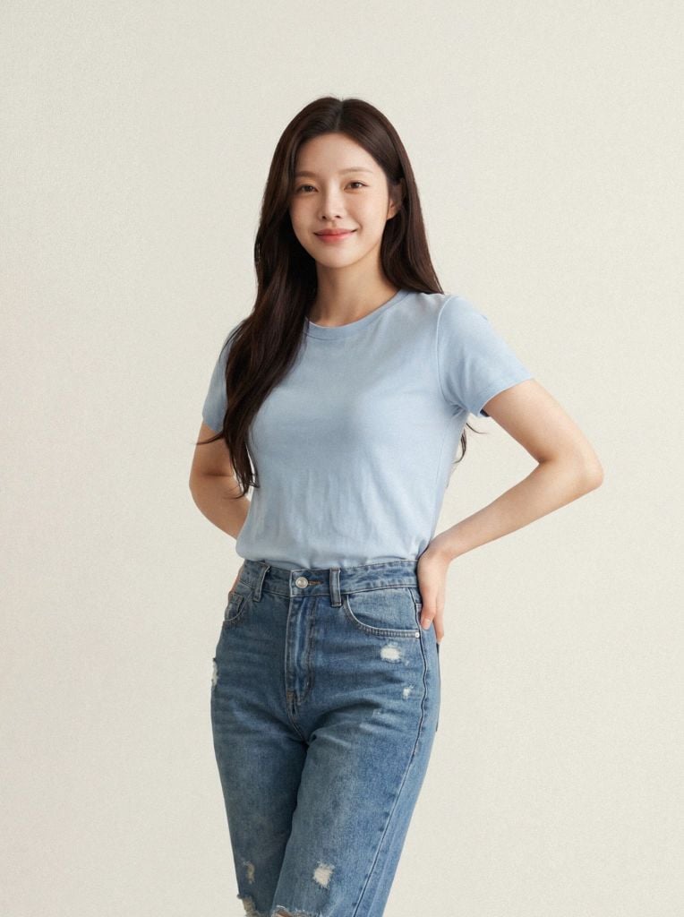 Áo T-Shirt nữ May 10 mã 140226069LV Xanh mint