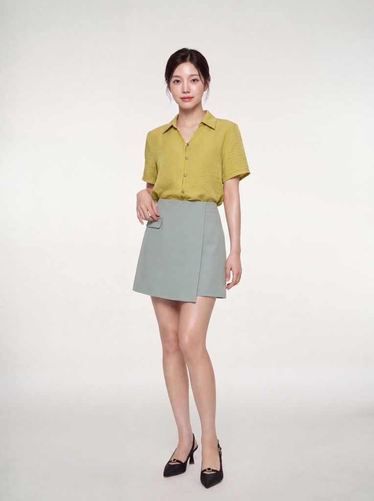 Quần short nữ May 10 mã 160226273H 1