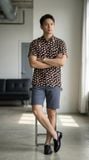  Sơ mi nam cộc tay May 10 form RegularFit mã 010126024LANH 2 