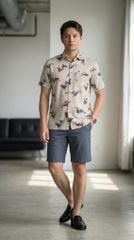 Sơ mi nam cộc tay May 10 form RegularFit mã 010126024LANH 7