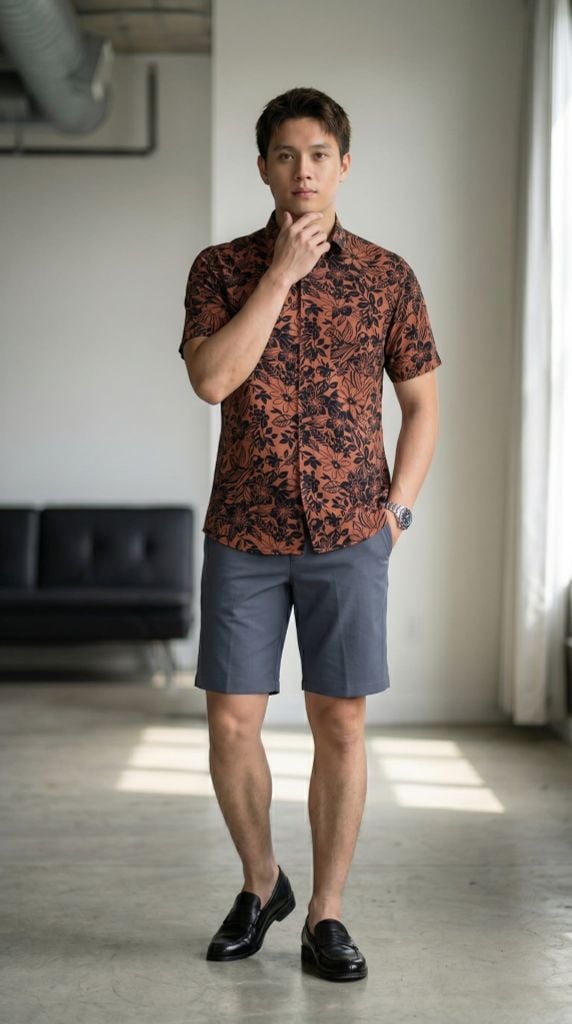 Sơ mi nam cộc tay May 10 form RegularFit mã 010126024LANH 8