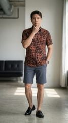 Sơ mi nam cộc tay May 10 form RegularFit mã 010126024LANH 8