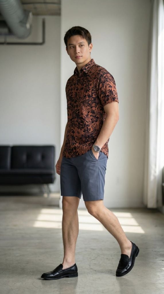 Sơ mi nam cộc tay May 10 form RegularFit mã 010126024LANH 8