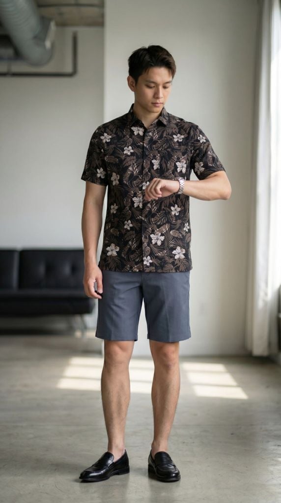 Sơ mi nam cộc tay May 10 form RegularFit mã 010126024LANH 10