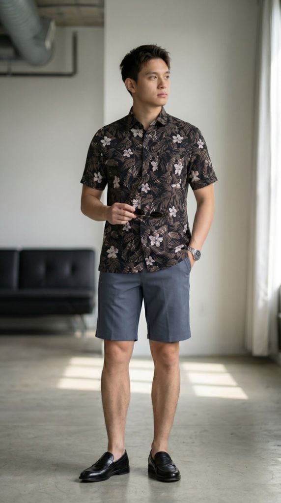 Sơ mi nam cộc tay May 10 form RegularFit mã 010126024LANH 10