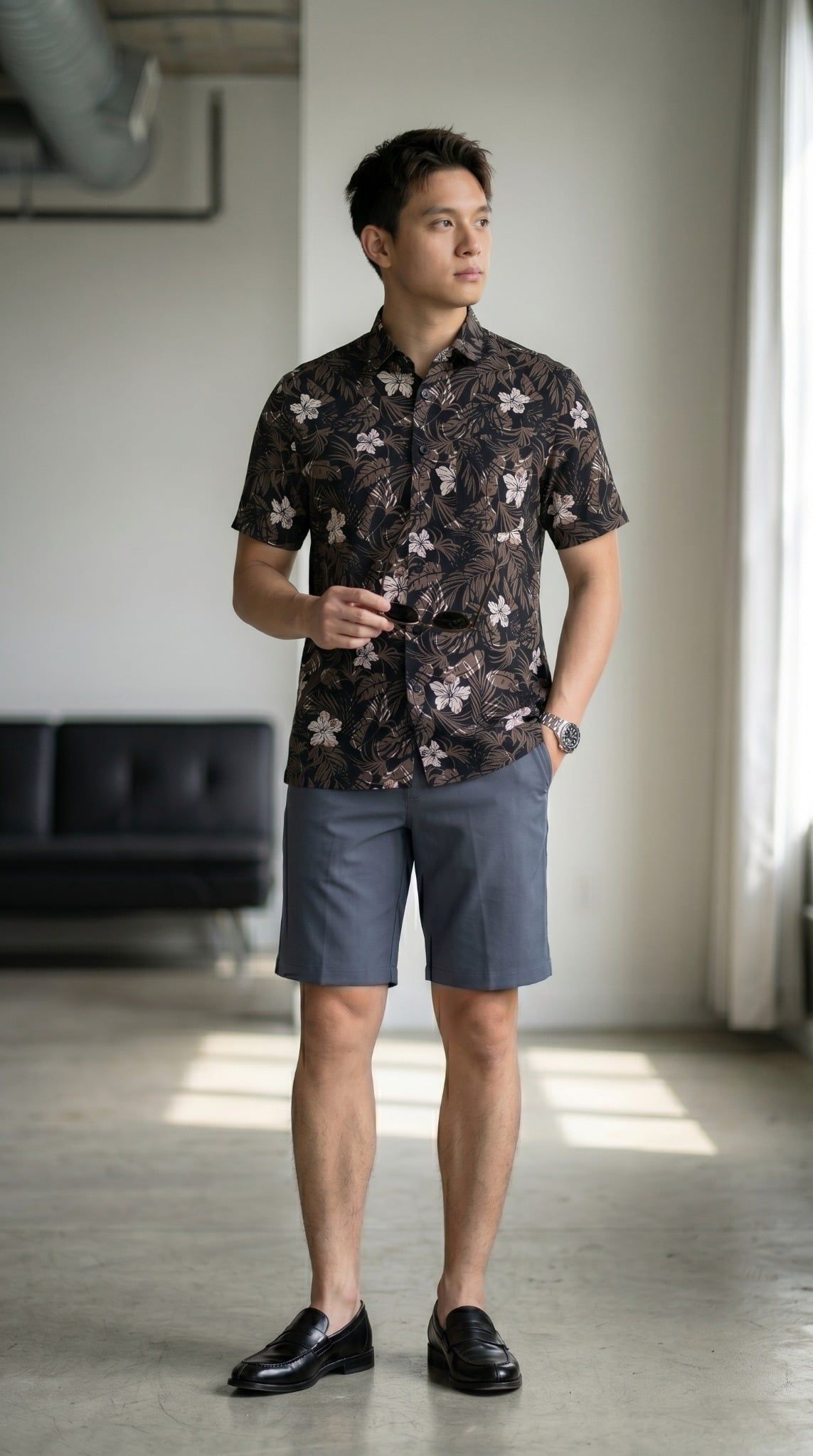 Sơ mi nam cộc tay May 10 form RegularFit mã 010126024LANH 10