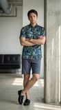  Sơ mi nam cộc tay May 10 form RegularFit mã 010126024LANH 9 