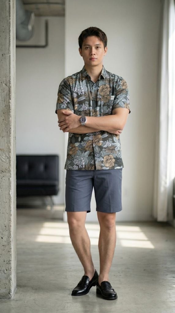 Sơ mi nam cộc tay May 10 form RegularFit mã 010126034LANH 2