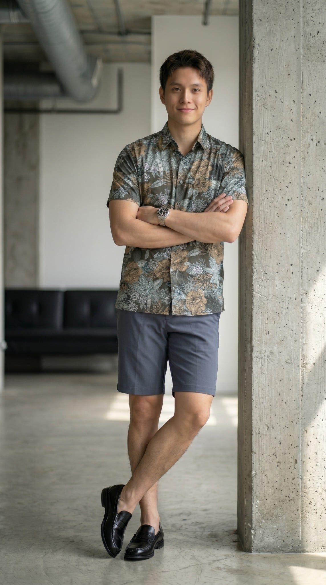 Sơ mi nam cộc tay May 10 form RegularFit mã 010126034LANH 2