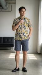 Sơ mi nam cộc tay May 10 form RegularFit mã 010126032LANH 3