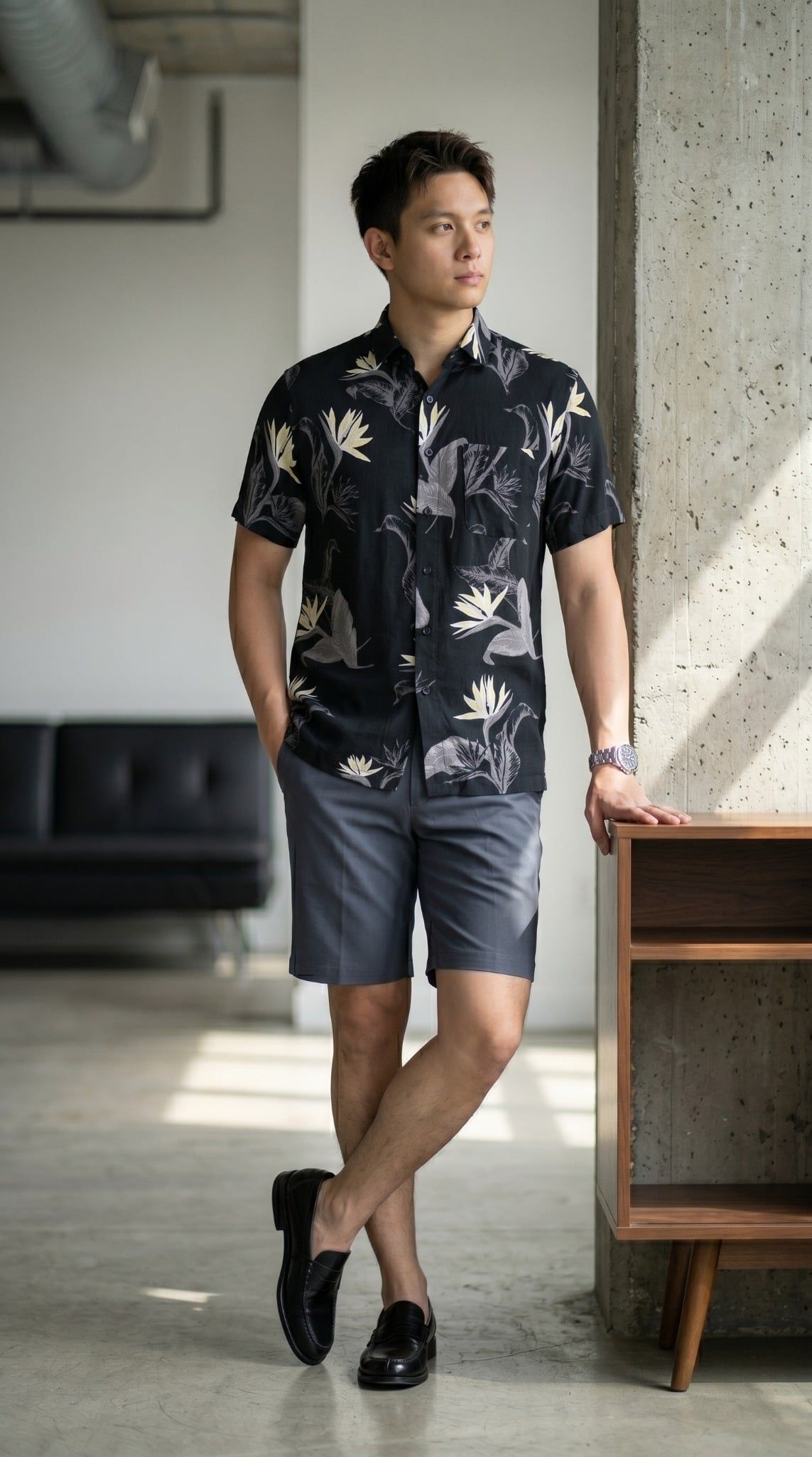 Sơ mi nam cộc tay May 10 form RegularFit mã 010126033LANH 4