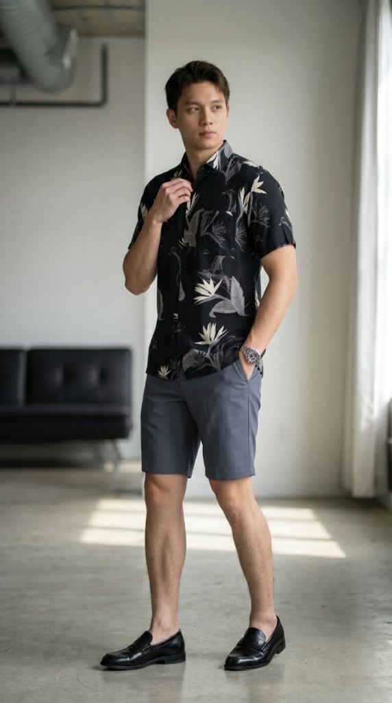 Sơ mi nam cộc tay May 10 form RegularFit mã 010126033LANH 4