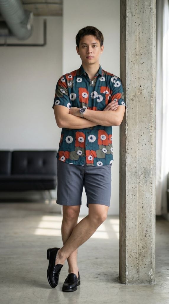 Sơ mi nam cộc tay May 10 form RegularFit mã 010126030LANH 10