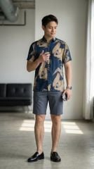 Sơ mi nam cộc tay May 10 form RegularFit mã 010126024LANH 11
