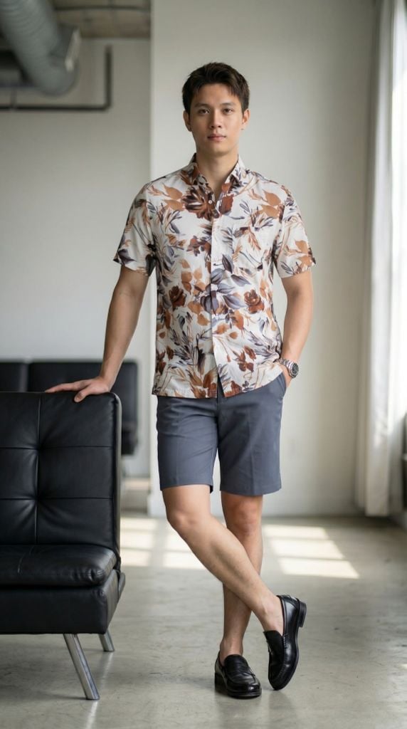 Sơ mi nam cộc tay May 10 form RegularFit mã 010126031LANH 12