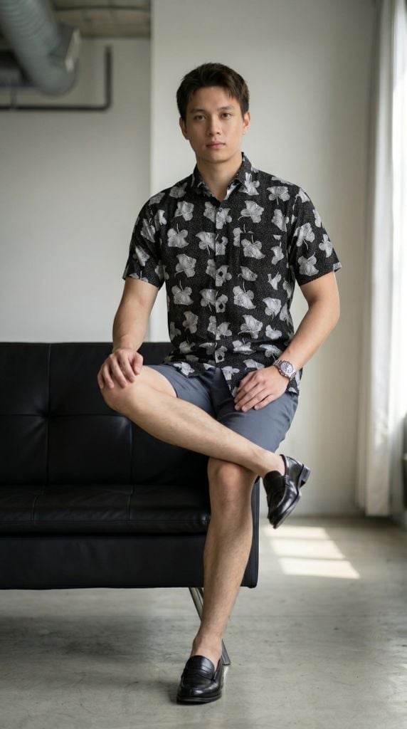 Sơ mi nam cộc tay May 10 form RegularFit mã 010126030LANH 12