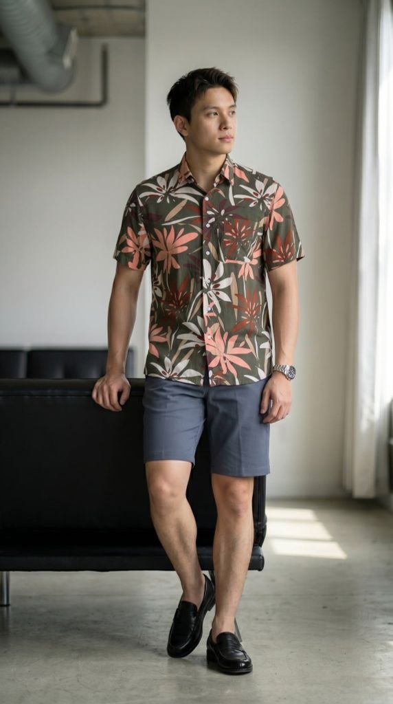 Sơ mi nam cộc tay May 10 form RegularFit mã 010126029LANH 7