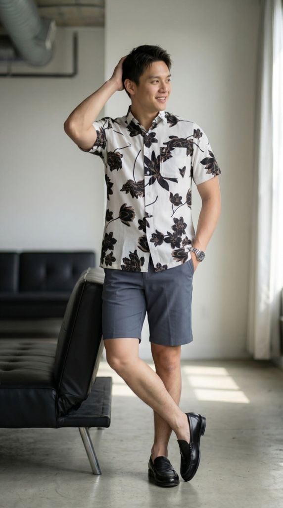 Sơ mi nam cộc tay May 10 form RegularFit mã 010126030LANH 2