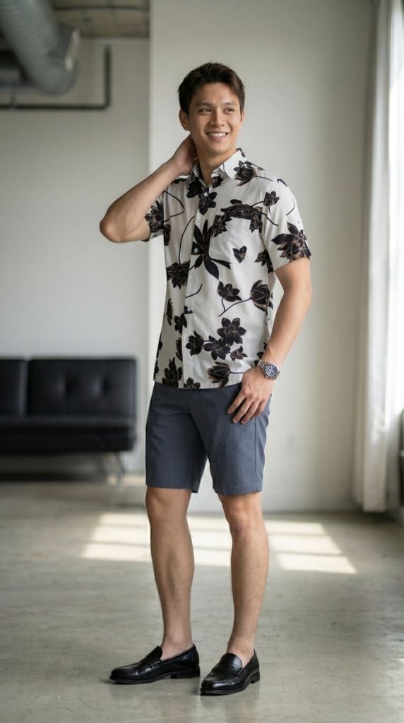 Sơ mi nam cộc tay May 10 form RegularFit mã 010126030LANH 2