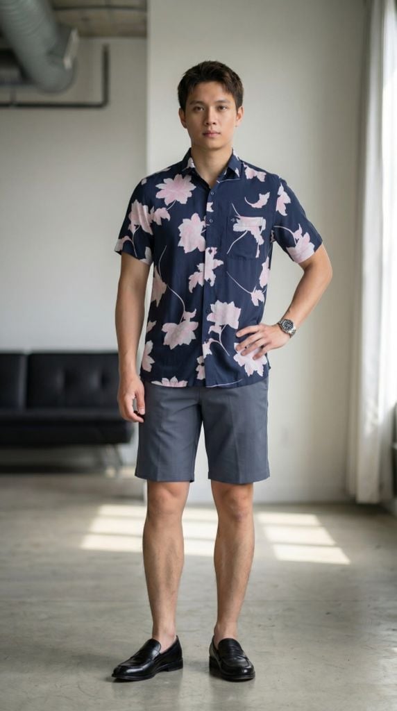 Sơ mi nam cộc tay May 10 form RegularFit mã 010126030LANH 7