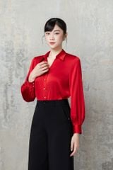 Sơ mi nữ dài tay GrusZ mã 010225102GZDT VK255