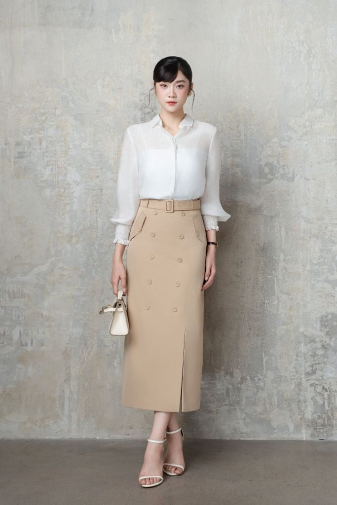 Chân váy nữ GrusZ mã 050225139GZ ID032