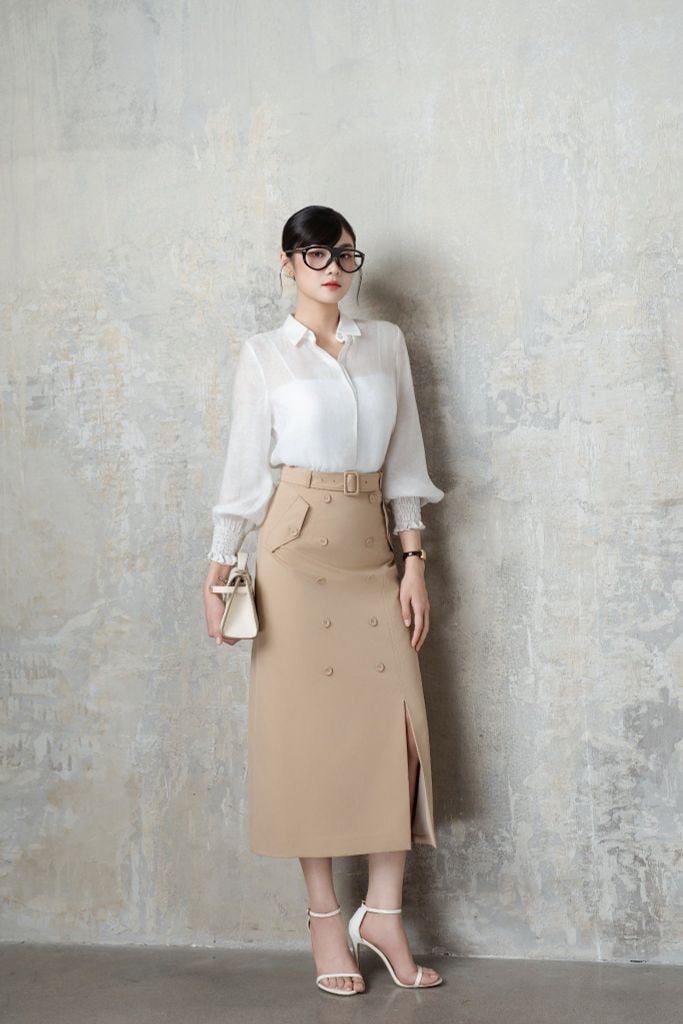 Chân váy nữ GrusZ mã 050225139GZ ID032