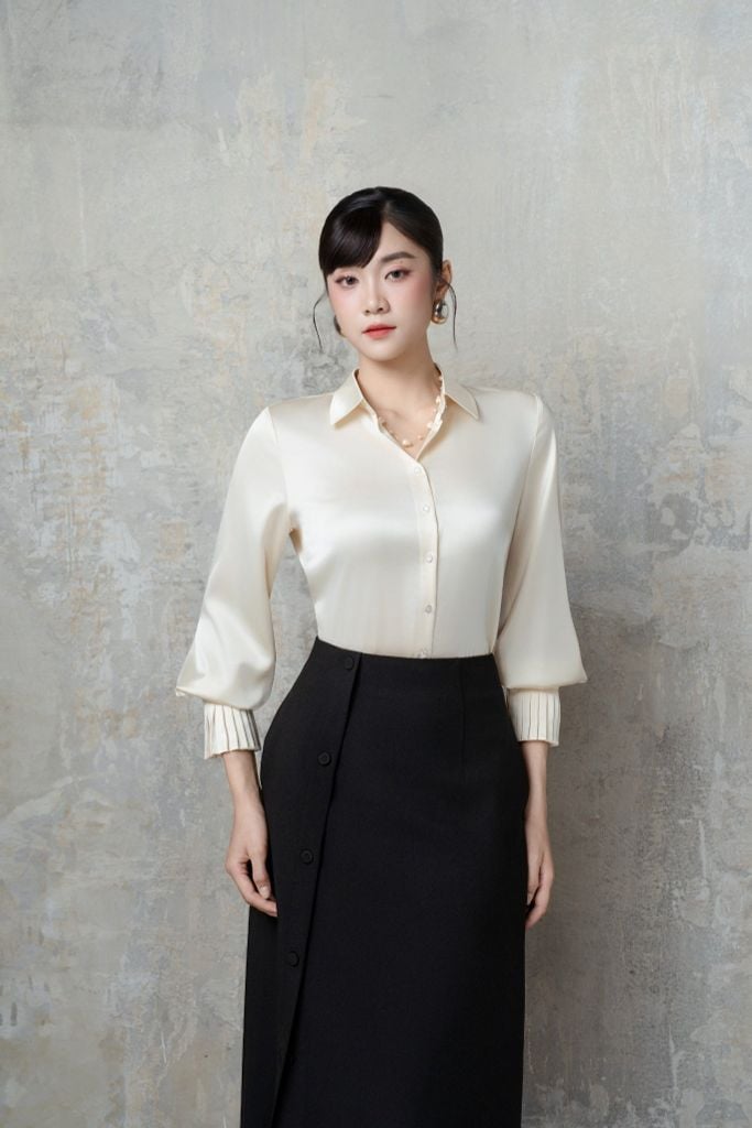 Chân váy nữ GrusZ mã 050225125GZ NT018