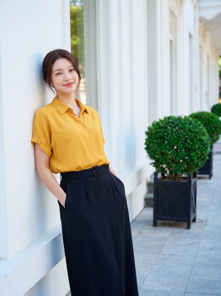 Sơ mi nữ cộc tay May 10 mã 010226194TT 1