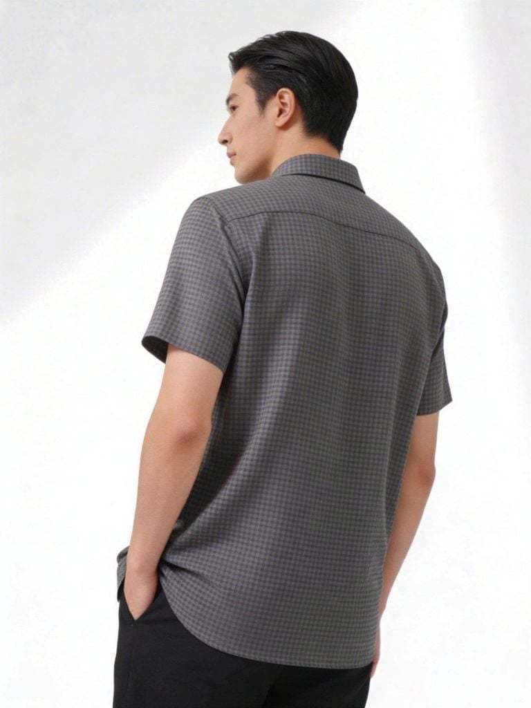 Sơ mi nam cộc tay May 10 mã 010126001 2 L034