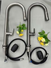 Vòi Rửa Chén Lạnh Rút Dây SUS 304 451-2