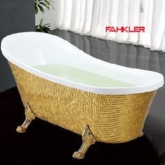 Bồn Tắm Nghệ Thuật Chân Rồng TITAN Vàng