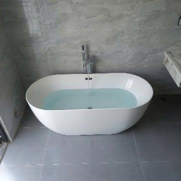 BỒN TẮM NẰM OVAL CAO CẤP BRODA 1700cm