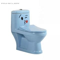 Bồn Cầu Trẻ Em Mầu Xanh Dương FAHKLER