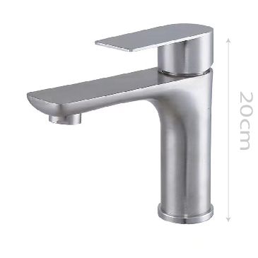 Vòi Lavabo Inox SUS 304 Cao 20cm FAHKLER CB09-4