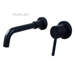 Vòi chậu lavabo âm tường màu đen FAHKLERWJ-B2002R