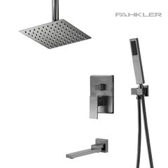 Bộ Sen Tắm Âm Trần NANO Xám FAHKLER A72-6
