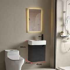 Bộ Tủ Lavabo Bằng Nhựa Không Giản Nhỏ