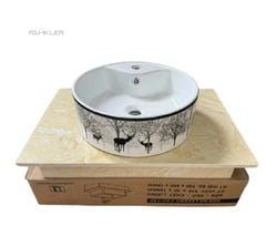 Tô Sứ Đặt Bàn TRòn L907