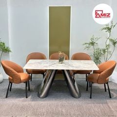 BỘ BÀN ĂN CAO CẤP CHLOE - BANK08