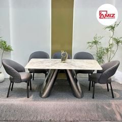 BỘ BÀN ĂN CAO CẤP CHLOE - BANK08