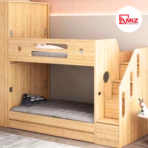 Giường Tầng Kết Hợp Tủ Áo Đa Năng GT-H42