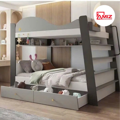 Giường tầng trẻ em thông minh hình cá heo Amiz - GT005