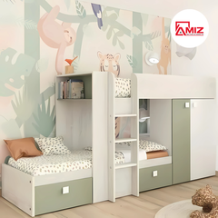 Giường Tầng Kết Hợp Tủ Quần Áo Đa Năng GT-K93