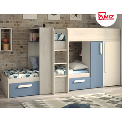 Giường Tầng Kết Hợp Tủ Quần Áo Đa Năng GT-K93