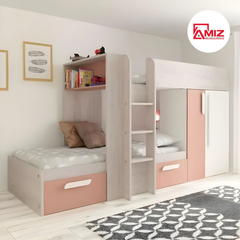 Giường Tầng Kết Hợp Tủ Quần Áo Đa Năng GT-K93