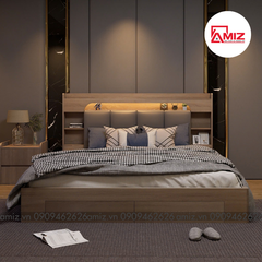 Giường Ngủ Hiện Đại AMIZ GN 001A