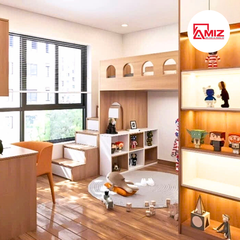 Giường Tàng Kết Hợp Tủ Áo AMIZ GT H44