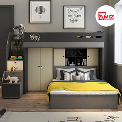 Giường Tầng Cao Cấp Mang Phong Cách Bắc Âu GT668