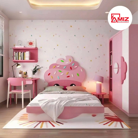 Combo giường ngủ Bé Gái BG-002
